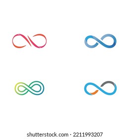Infinity Design Vector icon illustration Logo template design