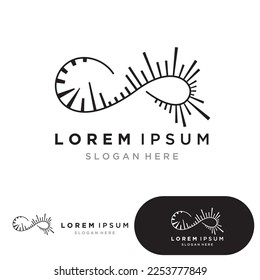 Ilustración del icono del vector de diseño infinito Diseño de la plantilla de logotipo
