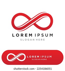 Infinity Design Vector icon illustration Logo template design