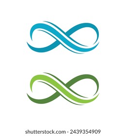 Infinity Design Vector icon illustration Logo template design