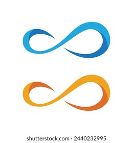 Infinity Design Vector icon illustration Logo template design