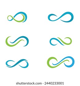 Infinity Design Vector Icon Illustration Logo Template Design
