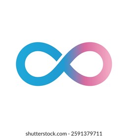 Infinity Design Vector Icon Illustration Logo Template Design. eps10
