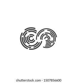 Infinity Design,Infinity logo Vector icon template