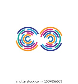Infinity Design,Infinity logo Vector icon template