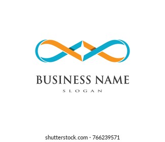 Infinity Design,Infinity logo Vector icon template