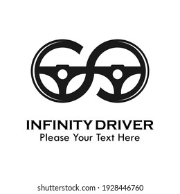 Infinity driver logo template illustration