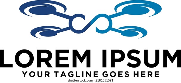 Infinity Drone letter S logo