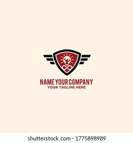 Infinity fitness logo design vector