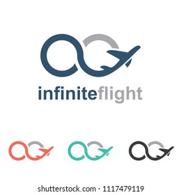 Infinity Flight Travel Agency Symbol