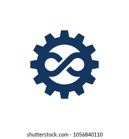 Infinity Gear Logo Icon Design