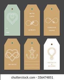 Infinity Gift Tags Collection