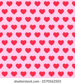 Infinity Hearts, Seamless pattern texture