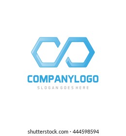 Infinity Hexagon Logo
