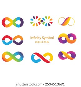 Infinity. Icon for design. Easily editable