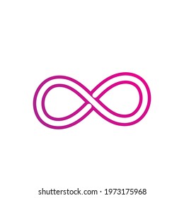 Infinity icon Design, Vector. Logo template illustration design