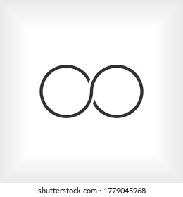 Infinity Icon. Endless Symbol. Eternity Sign - Vector.