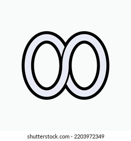 Infinity Icon. Eternity Sign. Forever, Endless Symbol - Vector.