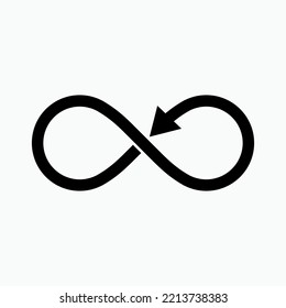 Infinity Icon. Forever, Endless Symbol - Vector.