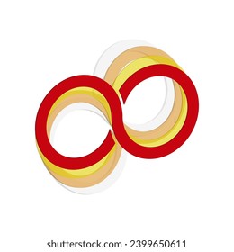 Icono de infinito para diseño gráfico