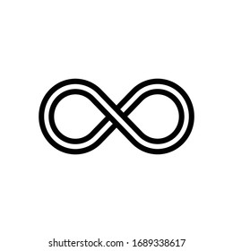 Infinity Icon for Graphic Design Projects
