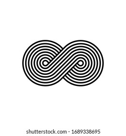 Infinity Icon for Graphic Design Projects
