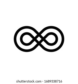 Infinity Icon for Graphic Design Projects
