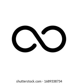 Infinity Icon for Graphic Design Projects
