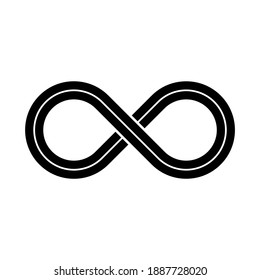 Infinity-Icon für Grafikdesign-Projekte