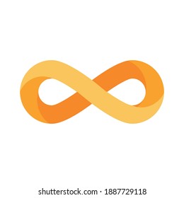 Icono de infinito para proyectos de diseño gráfico