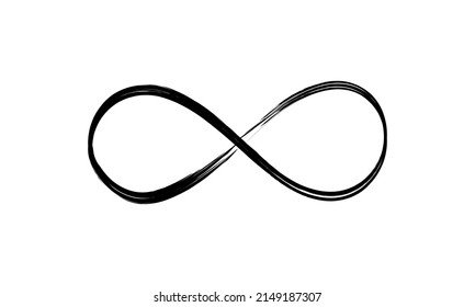 Infinity icon for graphic design projects
