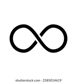 Infinity Icon. Infinity Icon for Graphic Design Projects