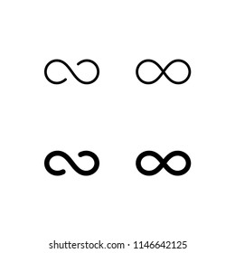 Infinity Icon Infinite Limitless Endless Loop Design