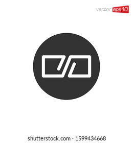 Infinity Icon Logo Design Concept