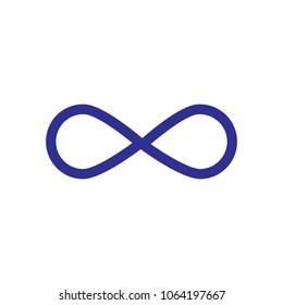 Infinity icon and logo sign