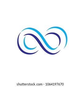 Infinity Icon Logo Sign Stock Vector (Royalty Free) 1064197670 ...