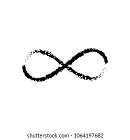Infinity icon and logo sign