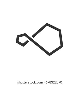 Infinity Icon Logo Template Illustration Design. Vector EPS 10.