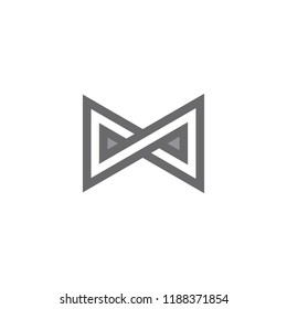Infinity icon logo vector design