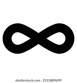 Infinity icon set. Symbols of endless, unlimited, eternal. Infinity, eternity, infinite, endless, loop symbols. infinity collection icons flat style.