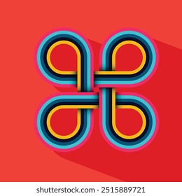 Infinity icon set. Symbols of endless, unlimited, eternal. Infinity, eternity, infinite, endless, loop symbols. infinity collection icons flat style.