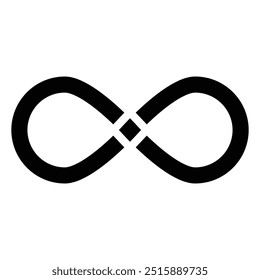 Infinity icon set. Symbols of endless, unlimited, eternal. Infinity, eternity, infinite, endless, loop symbols. infinity collection icons flat style.