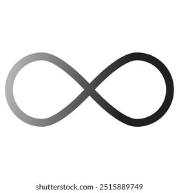 Infinity icon set. Symbols of endless, unlimited, eternal. Infinity, eternity, infinite, endless, loop symbols. infinity collection icons flat style.