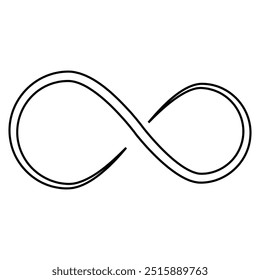 Infinity icon set. Symbols of endless, unlimited, eternal. Infinity, eternity, infinite, endless, loop symbols. infinity collection icons flat style.