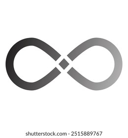 Infinity icon set. Symbols of endless, unlimited, eternal. Infinity, eternity, infinite, endless, loop symbols. infinity collection icons flat style.
