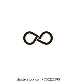 infinity icon. sign design