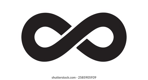 Infinity Icon. Infinity Symbol. Vector Illustration