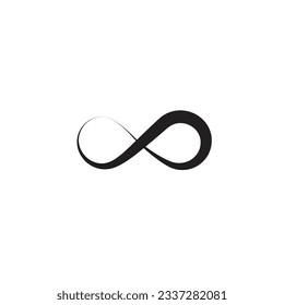 infinity icon. Unlimited infinity, endless, logos. Vector illustration.