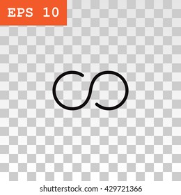 Infinity Icon Vector