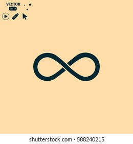 Infinity Icon Vector